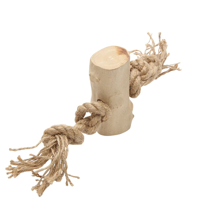 ROOP 狗狗啃咬玩具-天然咖啡木