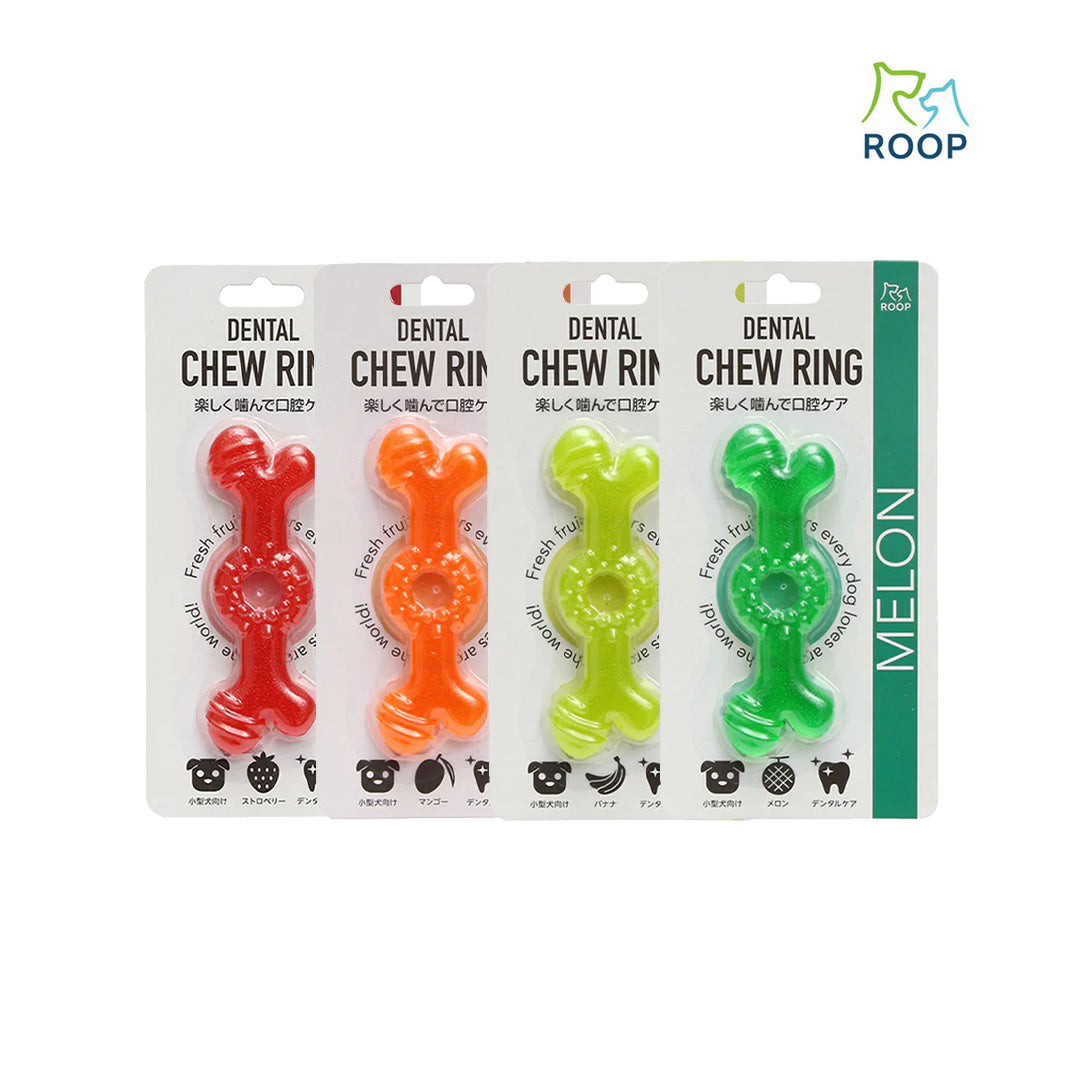 ROOP 狗狗磨牙玩具-水果軟膠系列(柔軟彈牙)