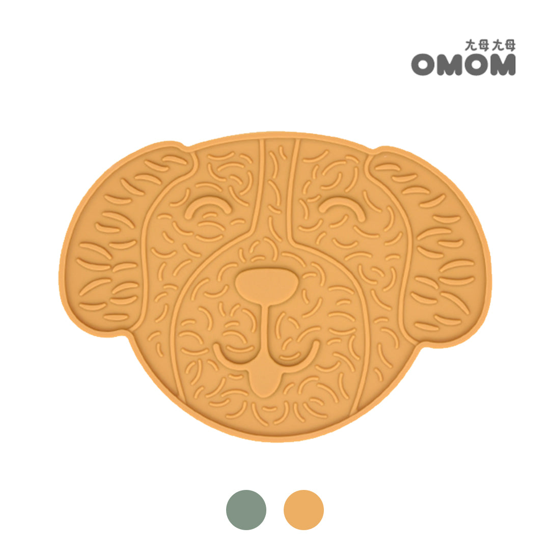 OMOM 寵物舔食墊-大頭狗 入門款