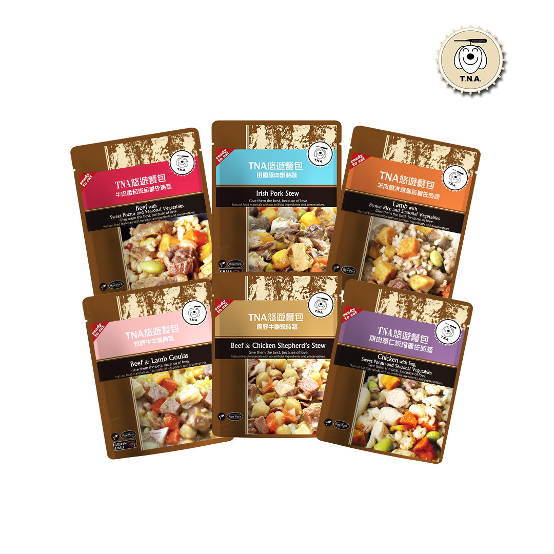 T.N.A.悠遊寵物餐包🐶 狗狗鮮食餐包