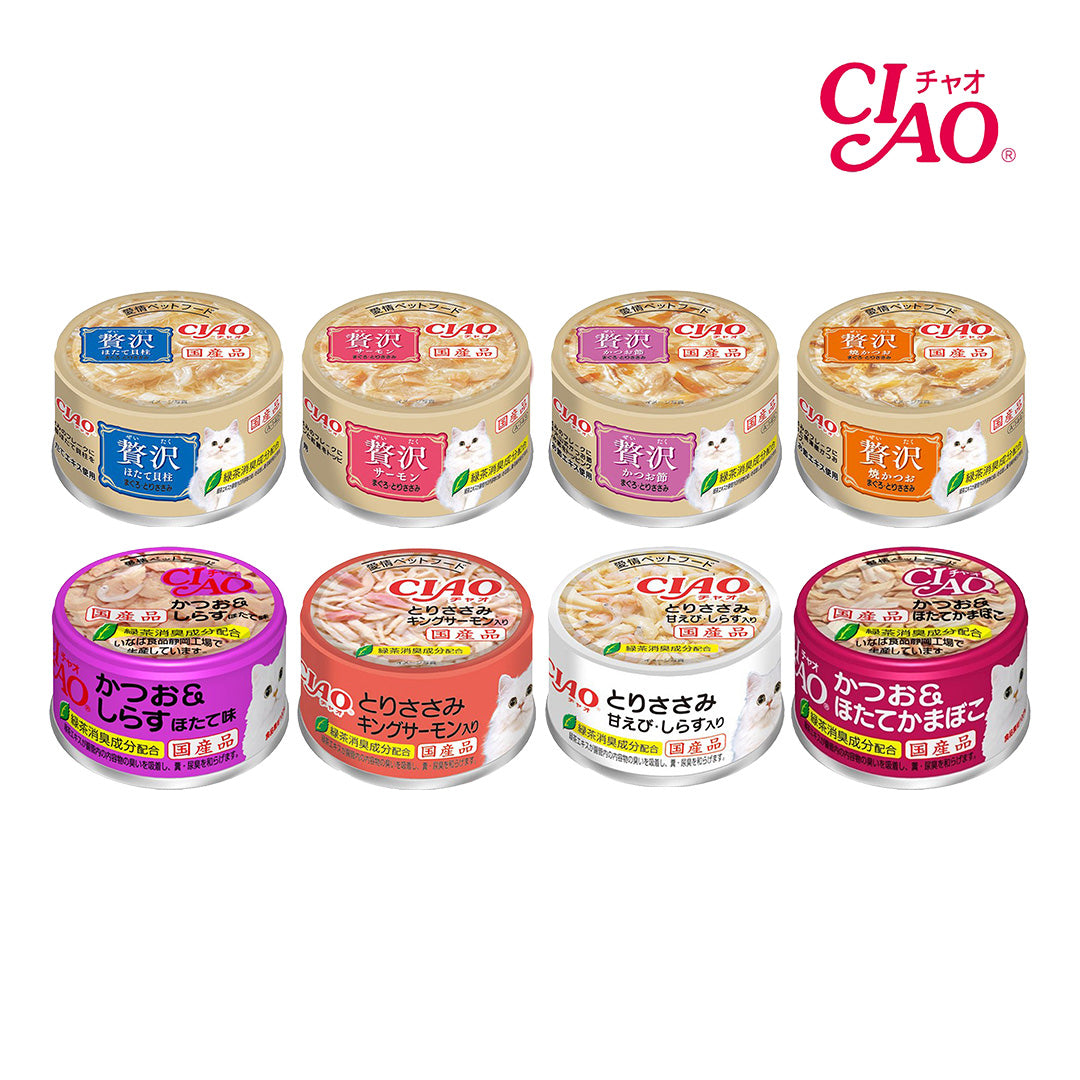 日本製CIAO 貓咪旨定罐