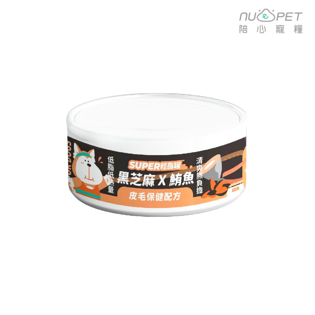 陪心寵糧nu4PET-Super小黑輕脂罐(犬)