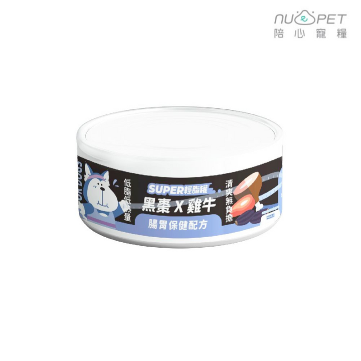 陪心寵糧nu4PET-Super小黑輕脂罐(犬)