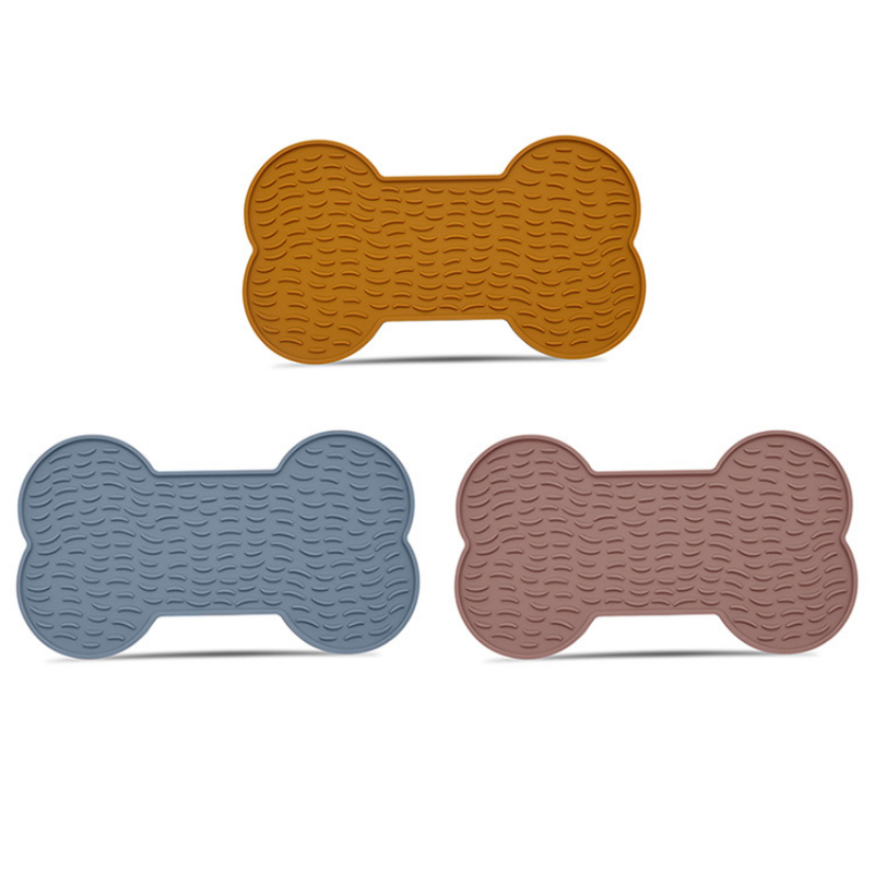 OMOM 寵物舔食墊-狗骨頭 入門款