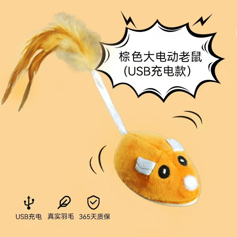 貓咪玩具 | 自嗨神器 電動跑跑鼠