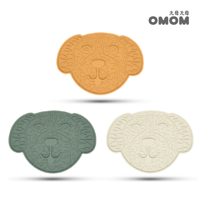 OMOM 寵物舔食墊-大頭狗 入門款